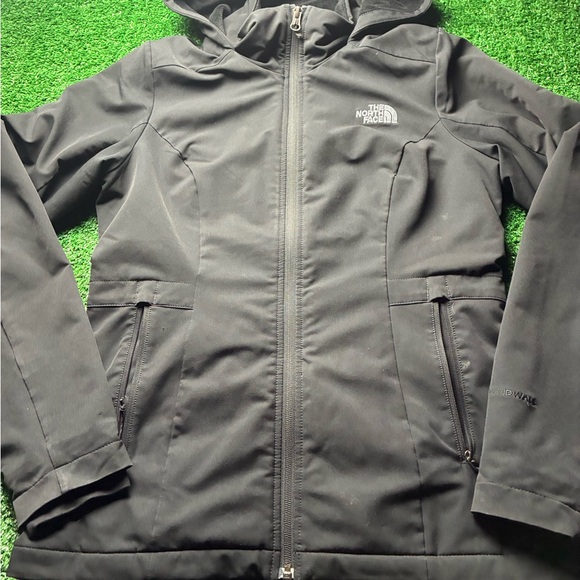 The North Face Black Softshell Jacket Womens - Picture 1 of 6